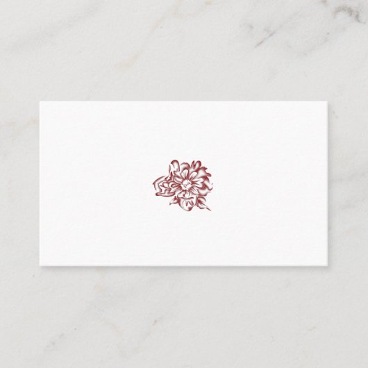 Cartes de visite professionnels du design (Devant)