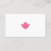 Cartes de visite professionnels du design (Dos)