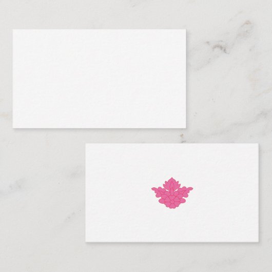 Cartes de visite professionnels du design (Devant / Derrière)