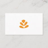 Cartes de visite professionnels du design (Dos)