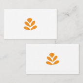 Cartes de visite professionnels du design (Devant / Derrière)