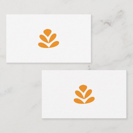 Cartes de visite professionnels du design (Devant / Derrière)