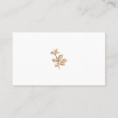 Cartes de visite professionnels du design (Dos)