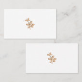 Cartes de visite professionnels du design (Devant / Derrière)