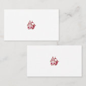 Cartes de visite professionnels du design (Devant / Derrière)