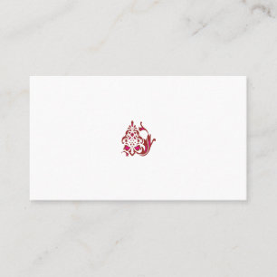 Cartes de visite professionnels du design