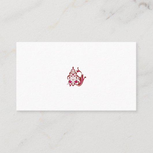 Cartes de visite professionnels du design (Devant)