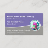 Cartes de visite professionnels du nettoyage de ma (Devant)