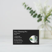 Cartes de visite professionnels du nettoyage du so (Debout devant)