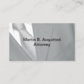 Cartes de visite professionnels du procureur de la (Devant)