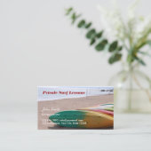 Cartes de visite professionnels du surf (Debout devant)