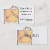 Cartes de visite professionnels écossais (Devant / Derrière)