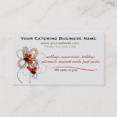 Cartes de visite professionnels exquis de (Dos)