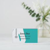 Cartes de visite professionnels Médicale de soins (Debout devant)