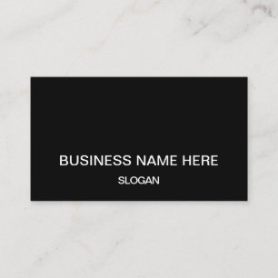 Cartes de visite professionnels minimalistes de