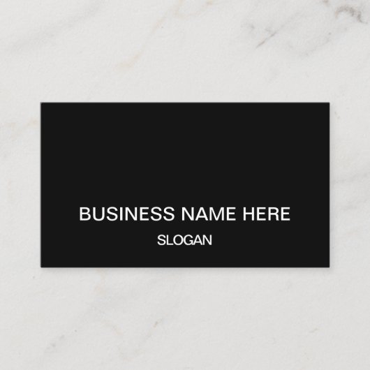 Cartes de visite professionnels minimalistes de (Devant)