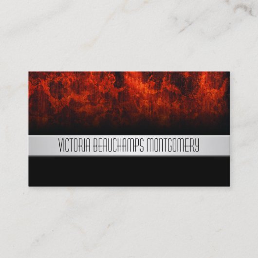 Cartes de visite professionnels modernes (Devant)