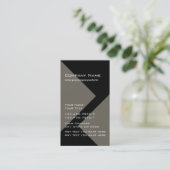 Cartes de visite professionnels modernes (Debout devant)