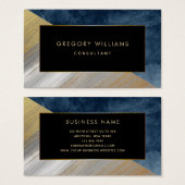 Cartes de visite professionnels modernes (Devant & derrière)