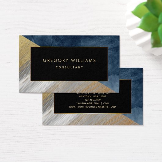 Cartes de visite professionnels modernes (Bureau)