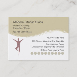 Cartes de visite professionnels modernes de forme