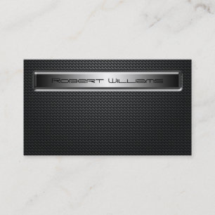 Cartes de visite professionnels modernes en fibre 