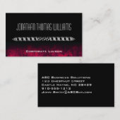 Cartes de visite professionnels modernes uniques (Devant / Derrière)