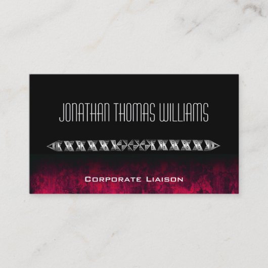 Cartes de visite professionnels modernes uniques (Devant)