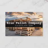 Cartes de visite professionnels pour palettes et e (Devant)