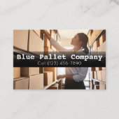 Cartes de visite professionnels pour palettes et e (Devant)