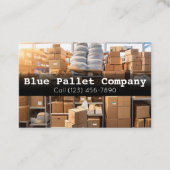 Cartes de visite professionnels pour palettes et e (Devant)