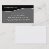 Cartes de visite professionnels simples (Devant / Derrière)