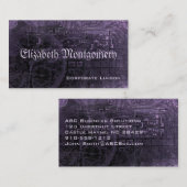 Cartes de visite professionnels Vintages Steampunk (Devant / Derrière)