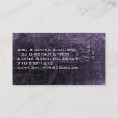 Cartes de visite professionnels Vintages Steampunk (Dos)