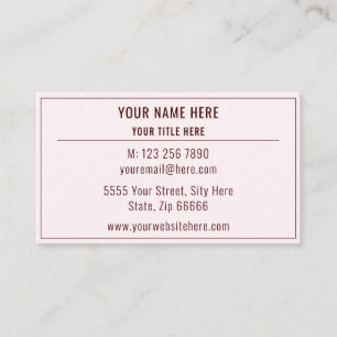 Cartes de visite promotionnelles personnalisées Ex
