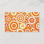 Cartes de visite PSYCHÉDÉLIQUES FLASHY - CARTES D' (Dos)