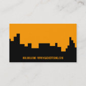 Cartes de visite publicitaires (Dos)