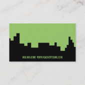 Cartes de visite publicitaires (Dos)