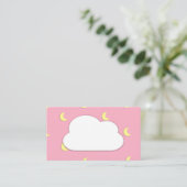 Cartes de visite Rainbow de Kawaii Cute Pastel (Debout devant)
