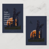 Cartes de visite Raven & Totems (Devant / Derrière)