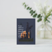 Cartes de visite Raven & Totems (Debout devant)