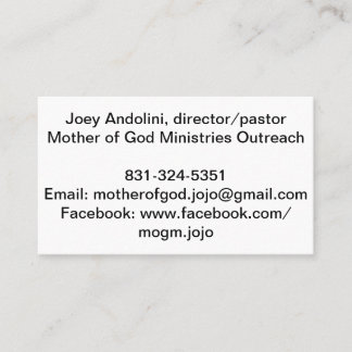 cartes de visite recto verso