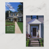 Cartes de visite réels (Devant / Derrière)