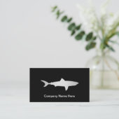 Cartes de visite requin simple (Debout devant)