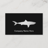 Cartes de visite requin simple (Devant)