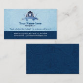 Cartes de visite résidentiels de nettoyage (Devant / Derrière)