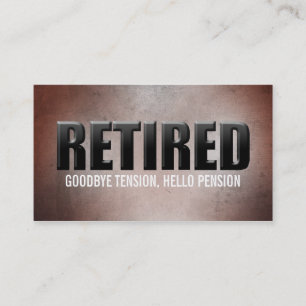 Cartes de visite retirés