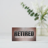 Cartes de visite retirés (Debout devant)