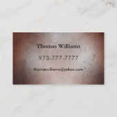 Cartes de visite retirés (Dos)