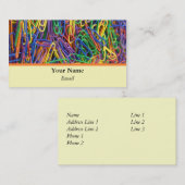 Cartes de visite retro (Devant / Derrière)